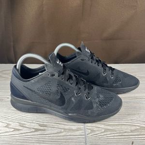 NIke Free TR Fit 5 Black Crossfit Training Athletic Sneaker Shoe Womens 7.5